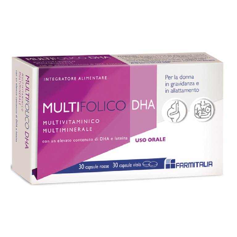 MULTIFOLICO DHA 30CPS+30CPS